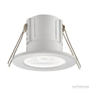 Saxby 74708 ShieldECO 800 IP65 8.5W Cool White, Matt white plate