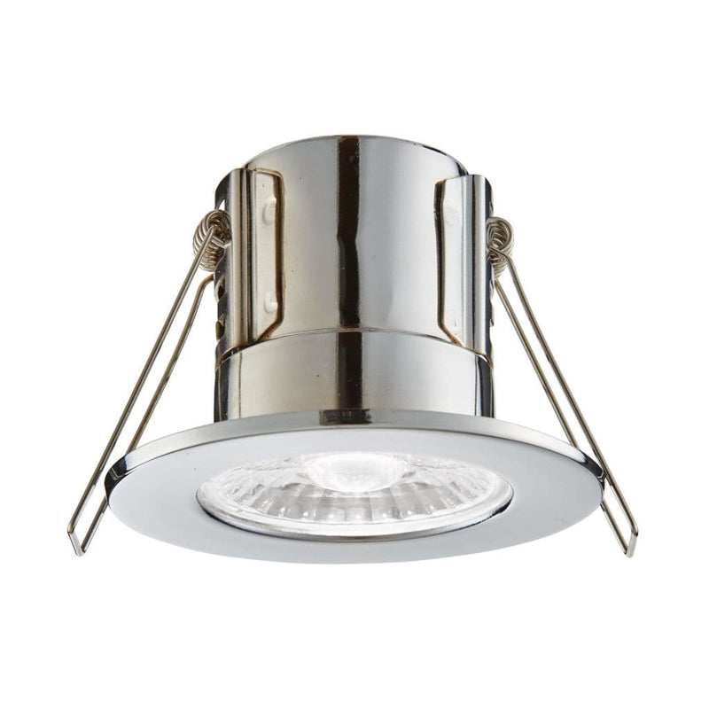 Saxby 74711 ShieldECO 800 IP65 8.5W Warm White, Chrome plate