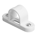 SBS20WH 20mm Saddle-Shaped Spacer Bar - White