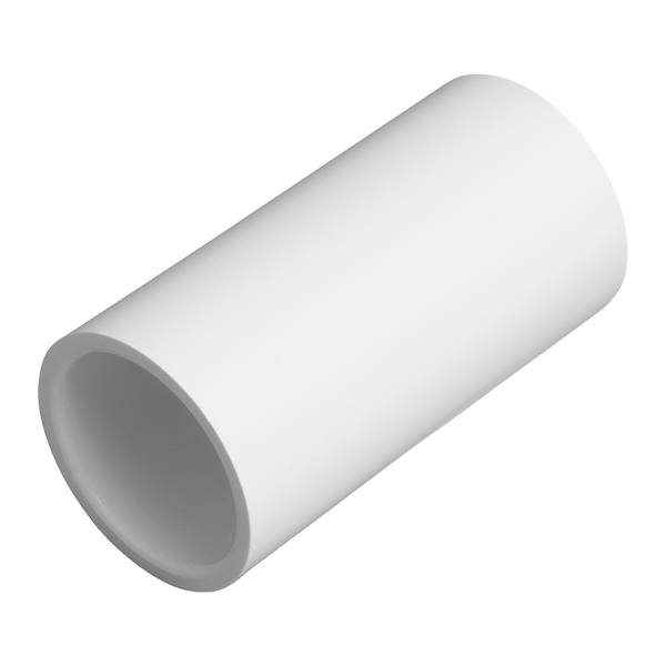 SC20WH 25mm White PVC Straight Coupler