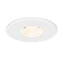 Saxby 61061 ShieldPLUS IP65 Fire Rated, Dimmable, GU10 Downlight for Bathrooms in Matt White