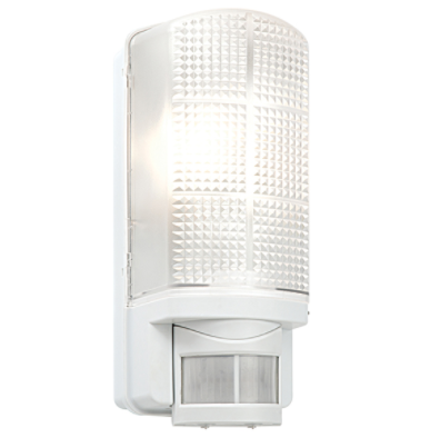 Saxby 48740 Motion PIR 1lt wall IP44 60W