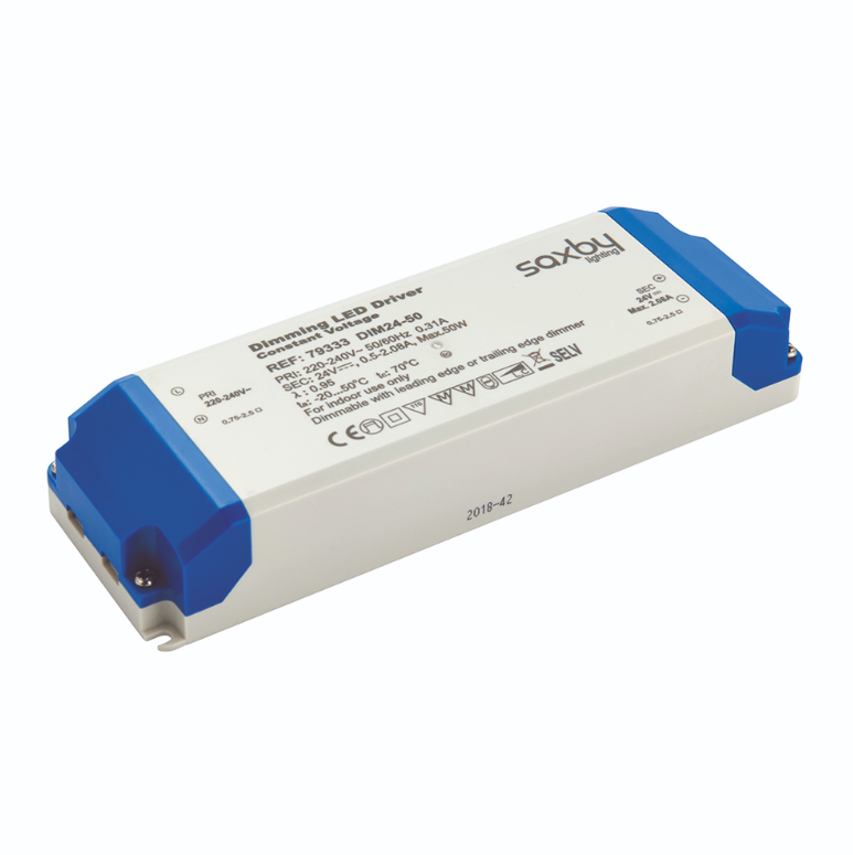 Saxby 79334 LED driver constant voltage dimmable 24V 100W