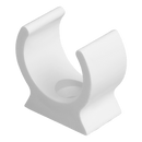 SCS20WH 20mm Spring Clip Saddle - White