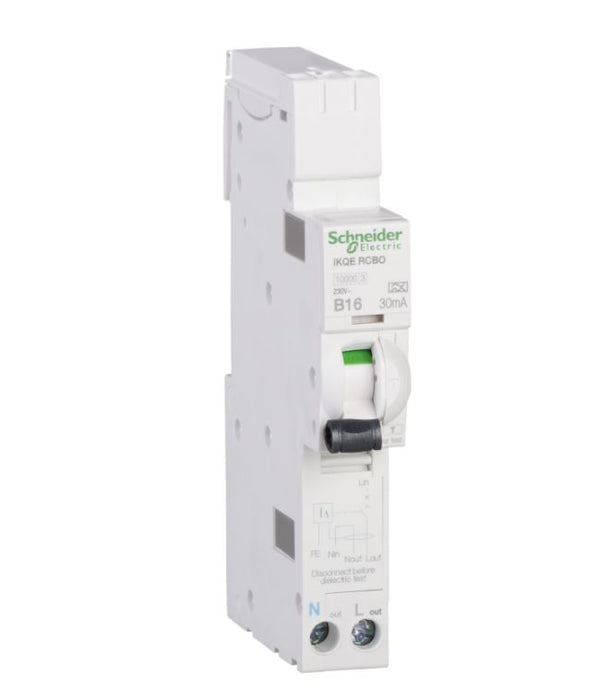 Schneider Electric SEE116B03 16A, B Curve RCBO for LoadCentre KQ Distribution Board