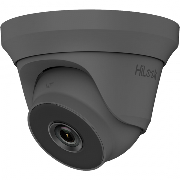 Hikvision HiLook THC-T250-M Grey 5MP HDTVI Turret Camera 40M IR