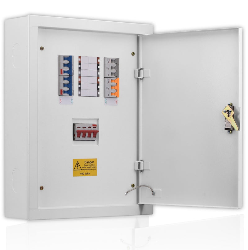 Contactum  Type B Distribution Board 6 TP Ways  Provision for Iso- Board Rated 125A - DDB125PIR06