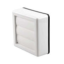 Manrose 100mm (4") Fan Window Kit with Gravity Grille Shutters