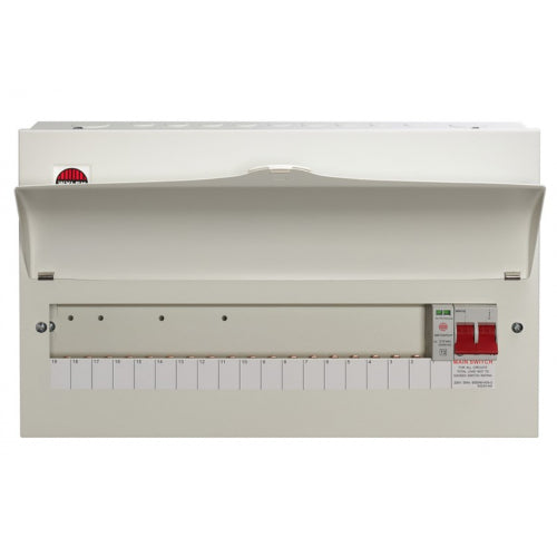 Wylex NM1806LS 18-Way Consumer Unit With 100A Main Switch and SPD