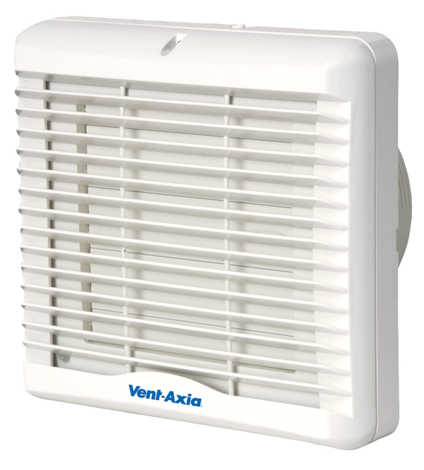 Vent-Axia VA140-150KHP Single speed kitchen extract fan with humidistat and pullcord
