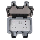 BG WP22 Nexus Storm 13A Weatherproof Double Switched Socket Outlet