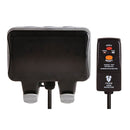 BG WP22KIT-3 Nexus Storm Weatherproof Double 13A DP Swi. Sckt w- 3m Flex