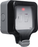 BG WP53 Weatherproof Switched Fused Connection Unit, With Indicator