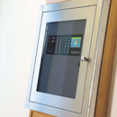 C-Tec ZBEZDS-SS Glazed Stainless Steel Frame for ZFP Standard Cabinets