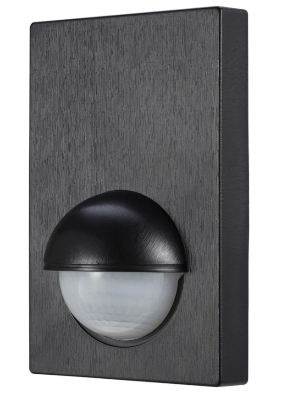 Forum Lighting ZN-33615-BLK Alia Wall Panel PIR Sensor -w Override Blk